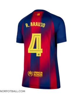 Billige Fotballdrakt Barcelona Ronald Araujo #4 Replika Hjemmedrakt Dame 2025-26 Kortermet